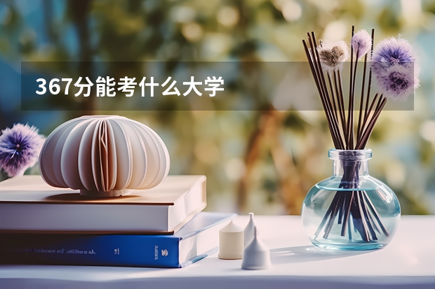 367分能考什么大学