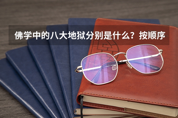 佛学中的八大地狱分别是什么?按顺序排出来,谢了。