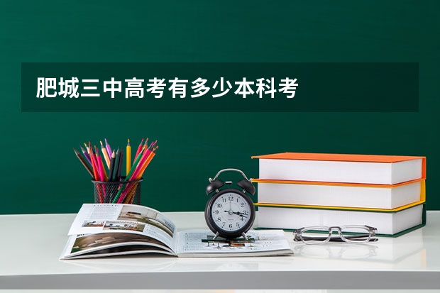 肥城三中高考有多少本科考