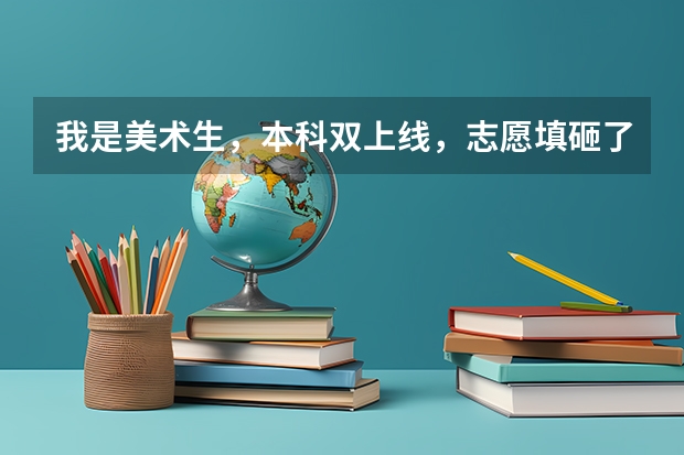 我是美术生，本科双上线，志愿填砸了，还有补录机会吗