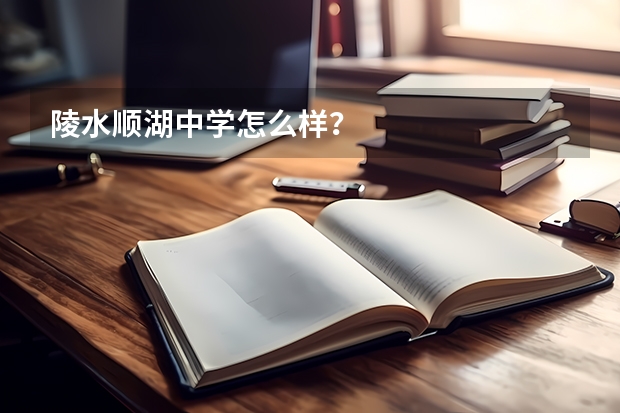 陵水顺湖中学怎么样？