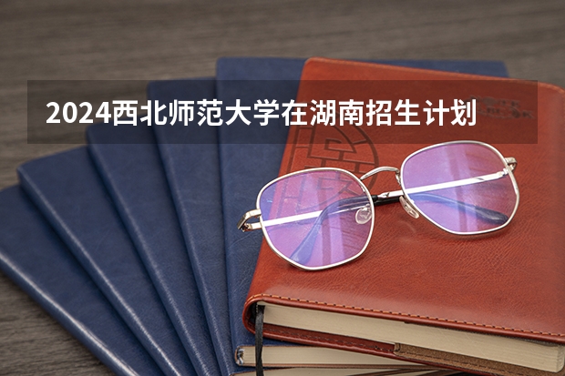 2024西北师范大学在湖南招生计划（招生人数）