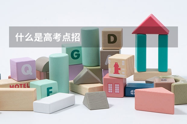 什么是高考点招