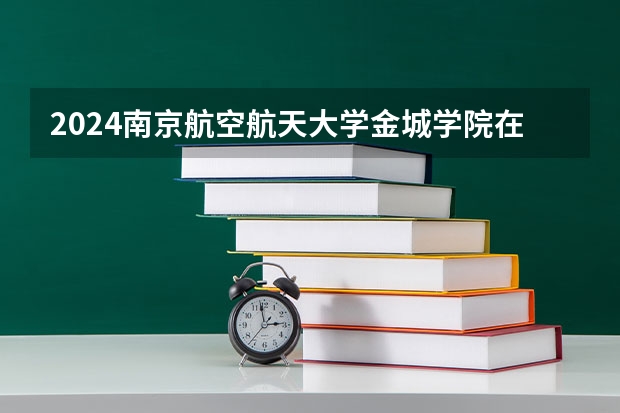 2024南京航空航天大学金城学院在湖南招生计划（招生人数）