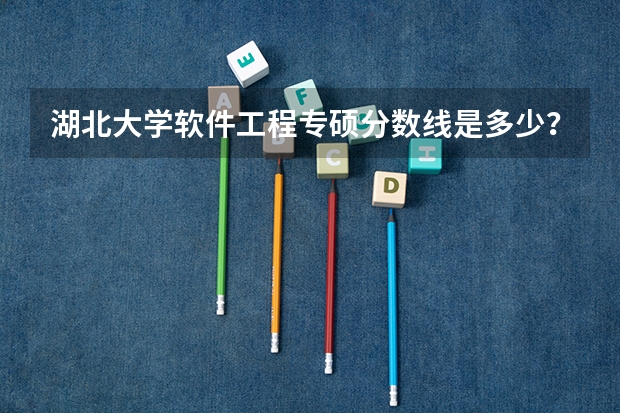 湖北大学软件工程专硕分数线是多少？