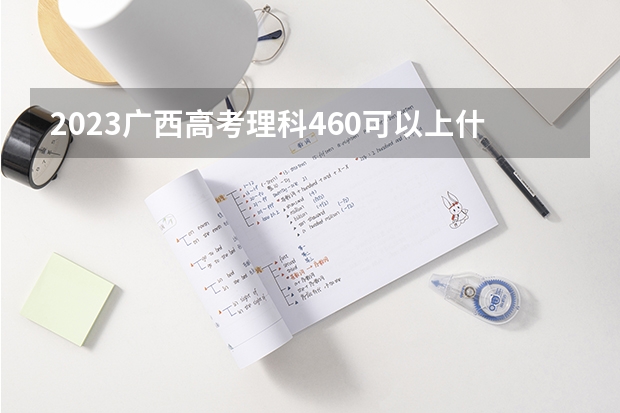 2023广西高考理科460可以上什么大学