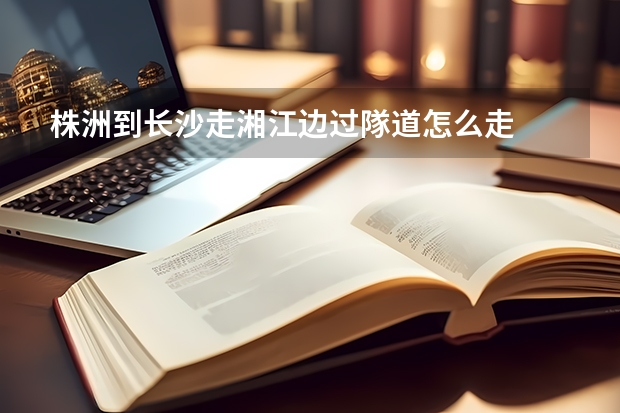 株洲到长沙走湘江边过隊道怎么走