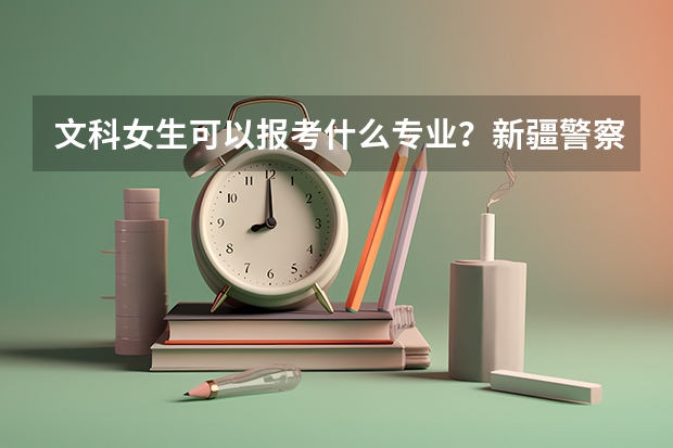 文科女生可以报考什么专业？新疆警察学院难考吗?