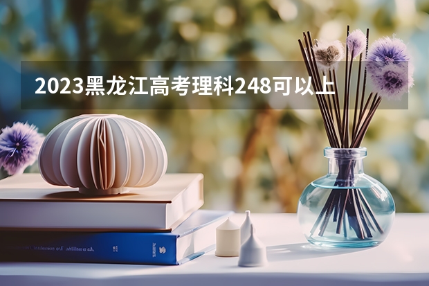 2023黑龙江高考理科248可以上什么大学