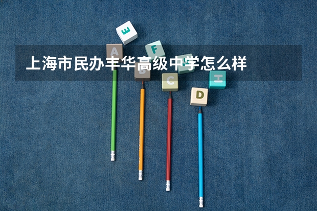 上海市民办丰华高级中学怎么样