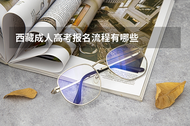 西藏成人高考报名流程有哪些