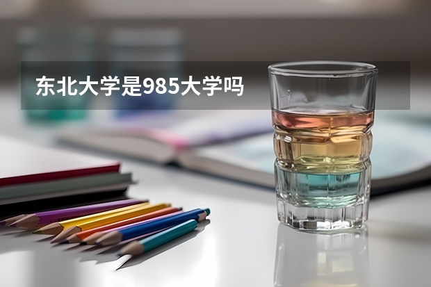 东北大学是985大学吗