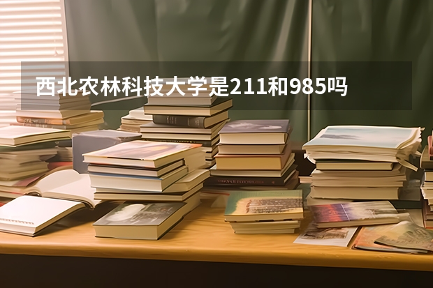西北农林科技大学是211和985吗