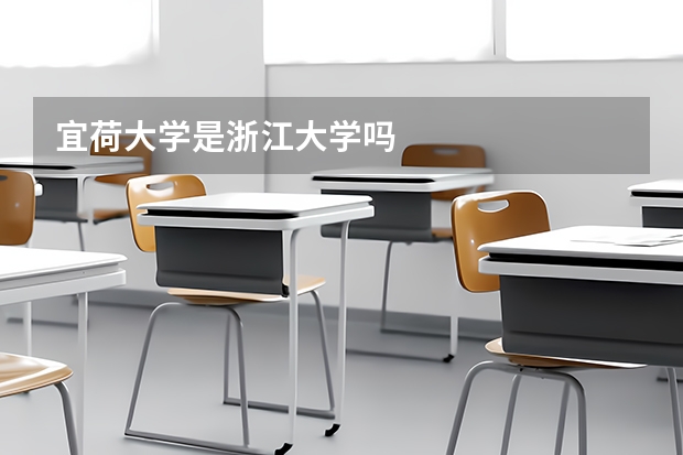 宜荷大学是浙江大学吗