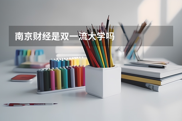 南京财经是双一流大学吗