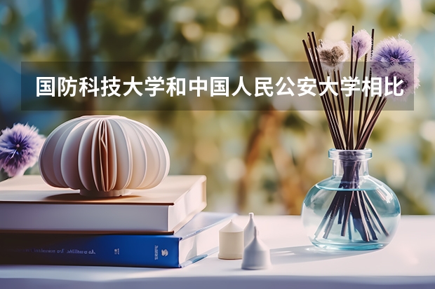 国防科技大学和中国人民公安大学相比，哪个学校的毕业生前途更好？