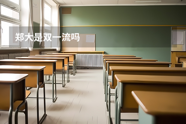 郑大是双一流吗