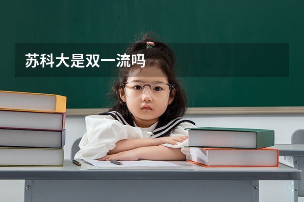 苏科大是双一流吗