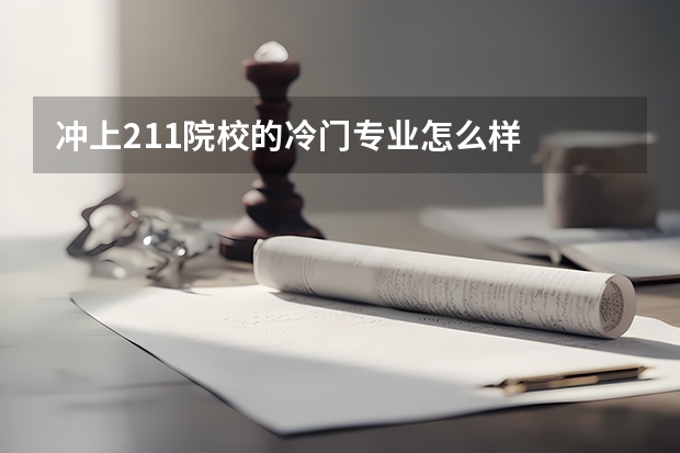 冲上211院校的冷门专业怎么样