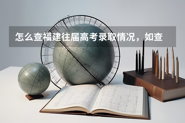 怎么查福建往届高考录取情况，如查 理工10000名 就会出项前10000名的分数和录取学校