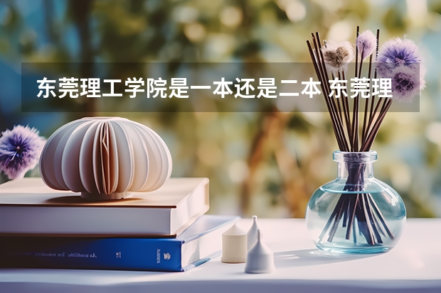 东莞理工学院是一本还是二本 东莞理工学院是一本还是二本