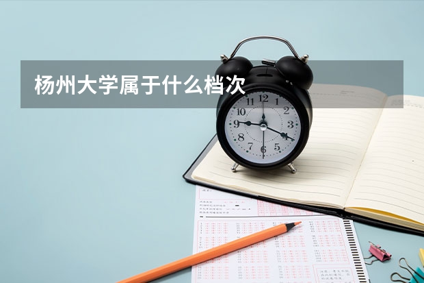 杨州大学属于什么档次