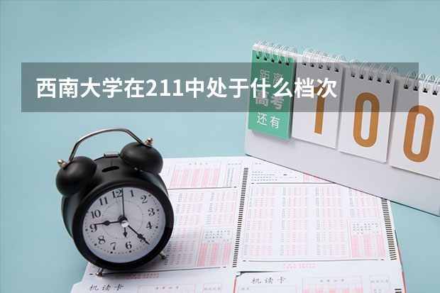 西南大学在211中处于什么档次
