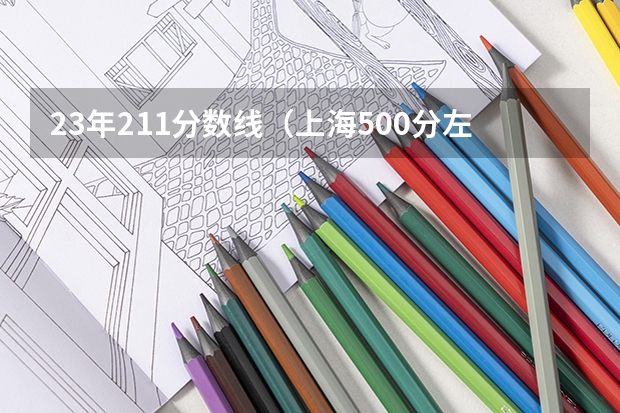 23年211分数线（上海500分左右的211大学）