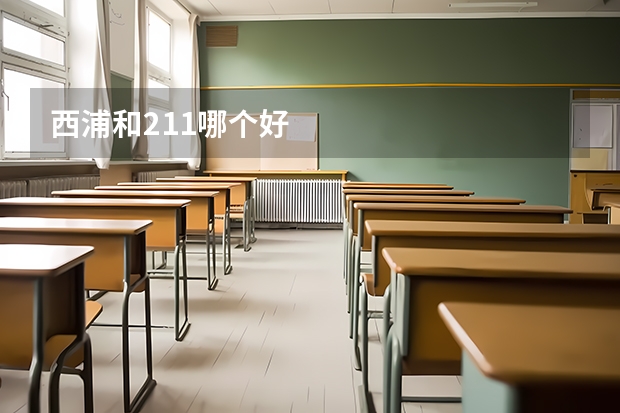 西浦和211哪个好