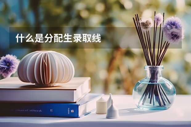 什么是分配生录取线