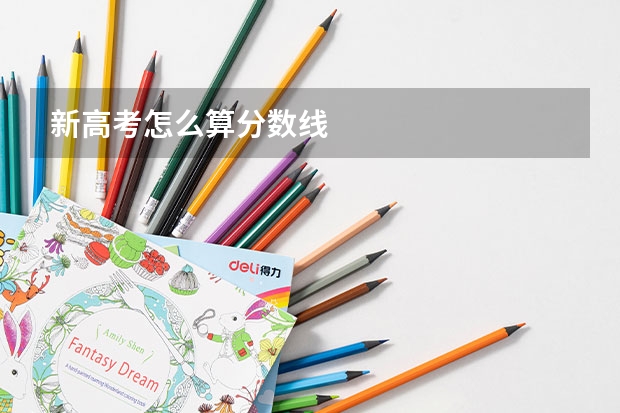 新高考怎么算分数线