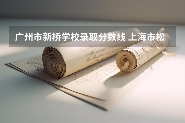 广州市新桥学校录取分数线 上海市松江区新桥职业技术学校录取分数线