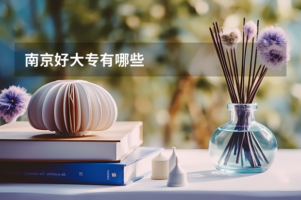 南京好大专有哪些