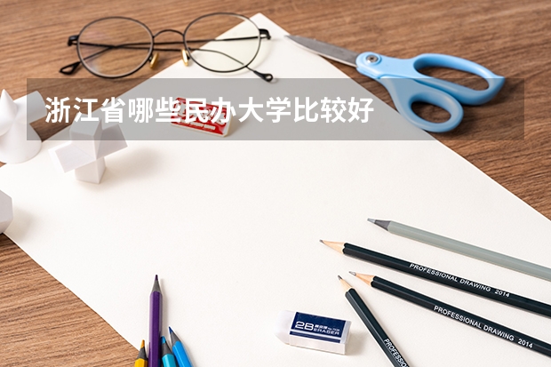 浙江省哪些民办大学比较好