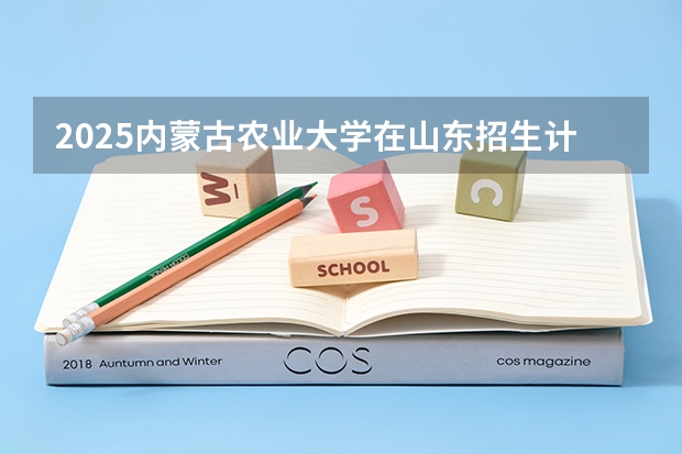2025内蒙古农业大学在山东招生计划（招生人数）