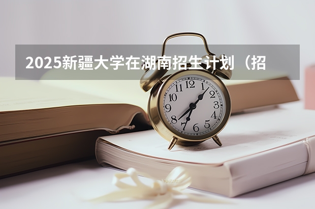 2025新疆大学在湖南招生计划（招生人数）