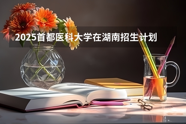 2025首都医科大学在湖南招生计划（招生人数）