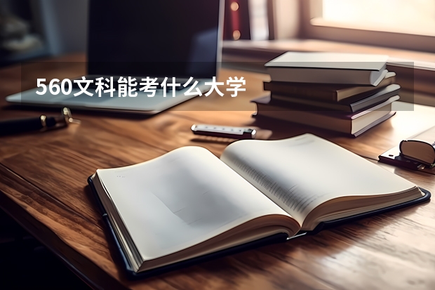 560文科能考什么大学