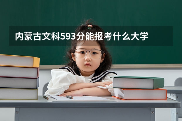 内蒙古文科593分能报考什么大学
