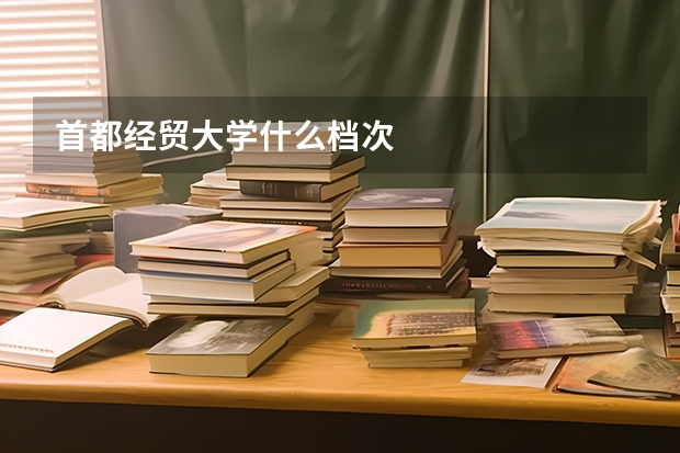 首都经贸大学什么档次