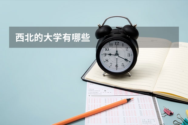 西北的大学有哪些
