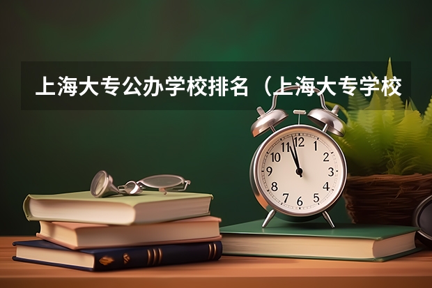 上海大专公办学校排名（上海大专学校推荐）