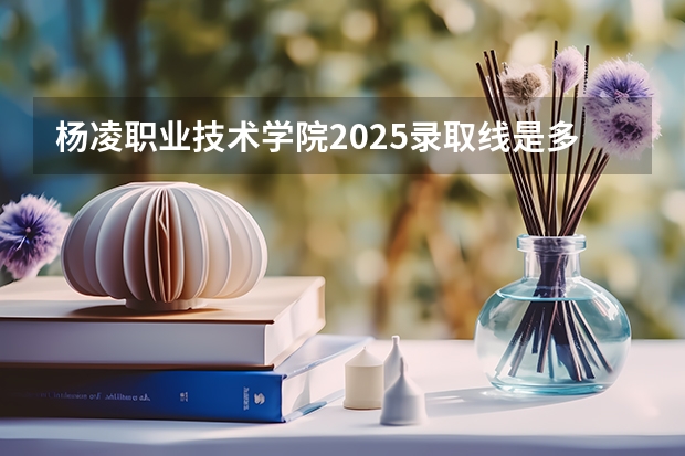 杨凌职业技术学院2025录取线是多少