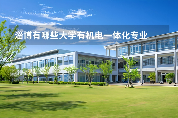 淄博有哪些大学有机电一体化专业