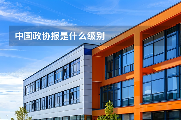 中国政协报是什么级别