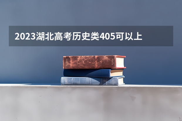 2023湖北高考历史类405可以上什么大学
