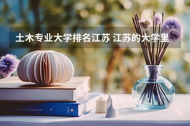 土木专业大学排名江苏 江苏的大学里面土木专业排名情况