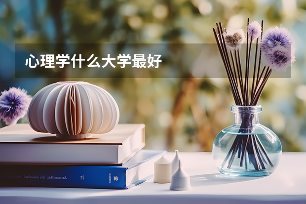 心理学什么大学最好