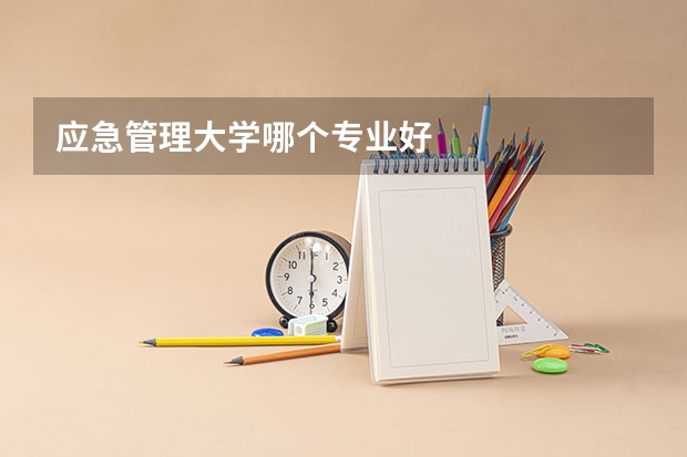 应急管理大学哪个专业好