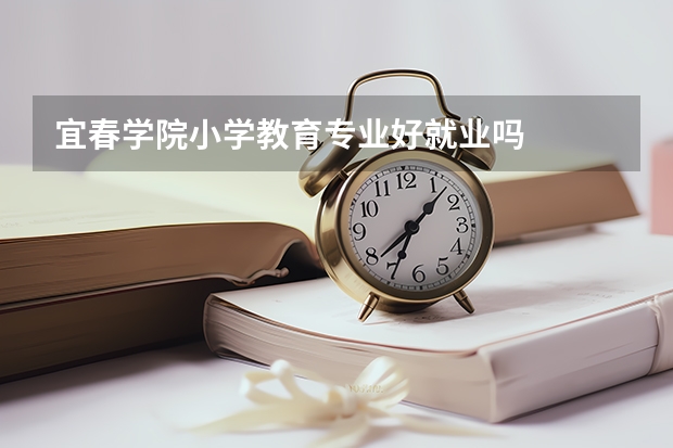 宜春学院小学教育专业好就业吗
